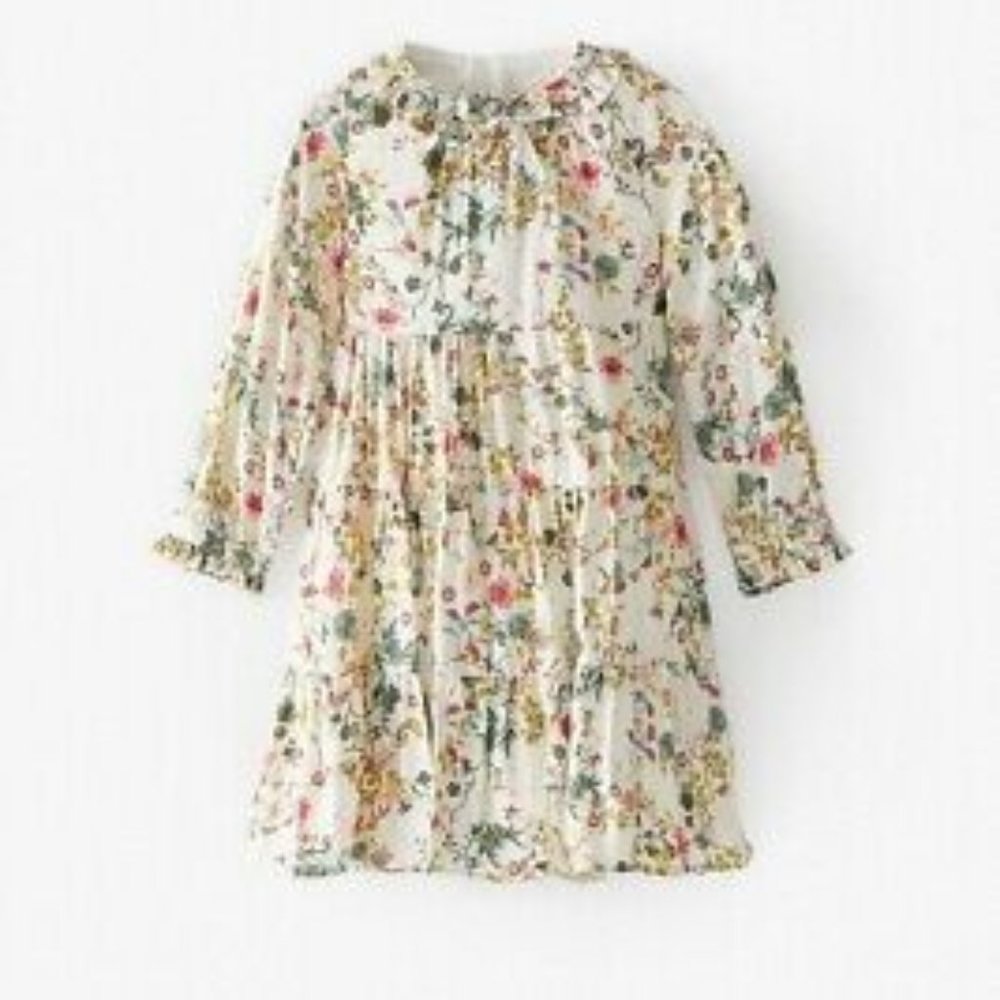 Zara girls floral dress 6 9 13 14